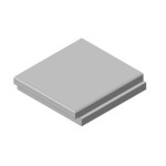 Šamotová deska spodní, levá KV DYNAMIC 2G 66.50.13.N 